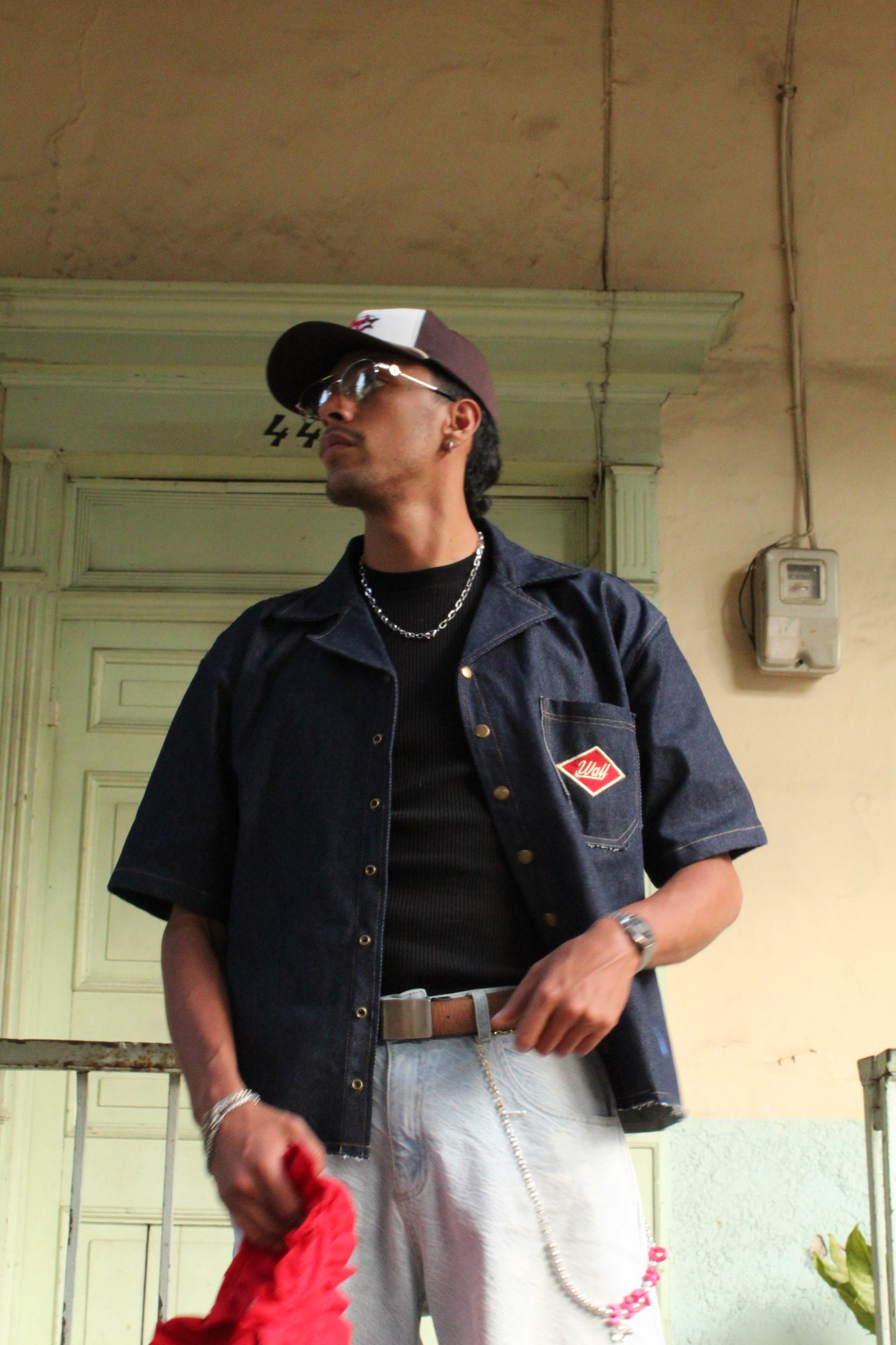 CAMISA GRANDMA'S FAVORITE / RAW DENIM