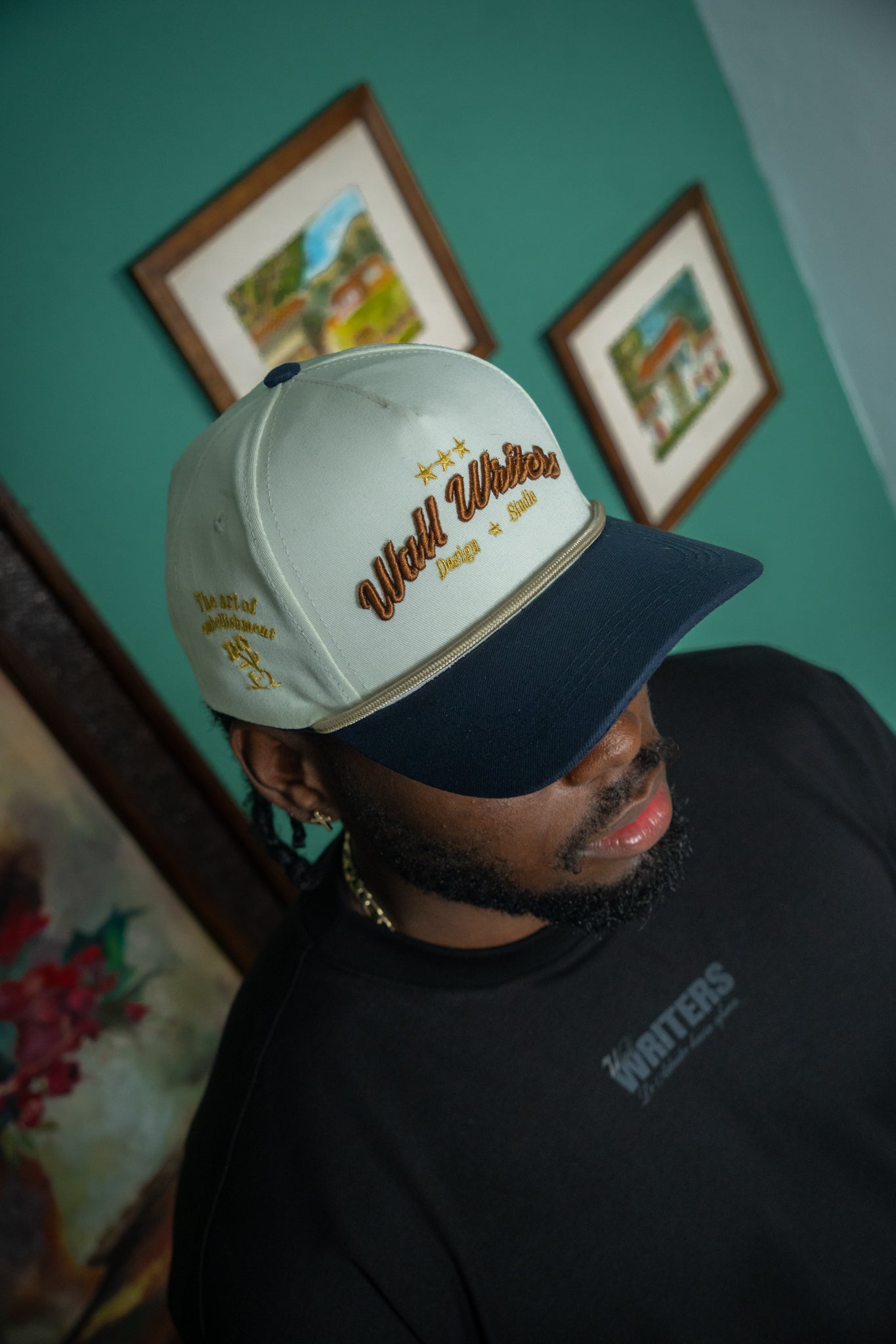 BASEBALL CAP WHITE AND BLUE