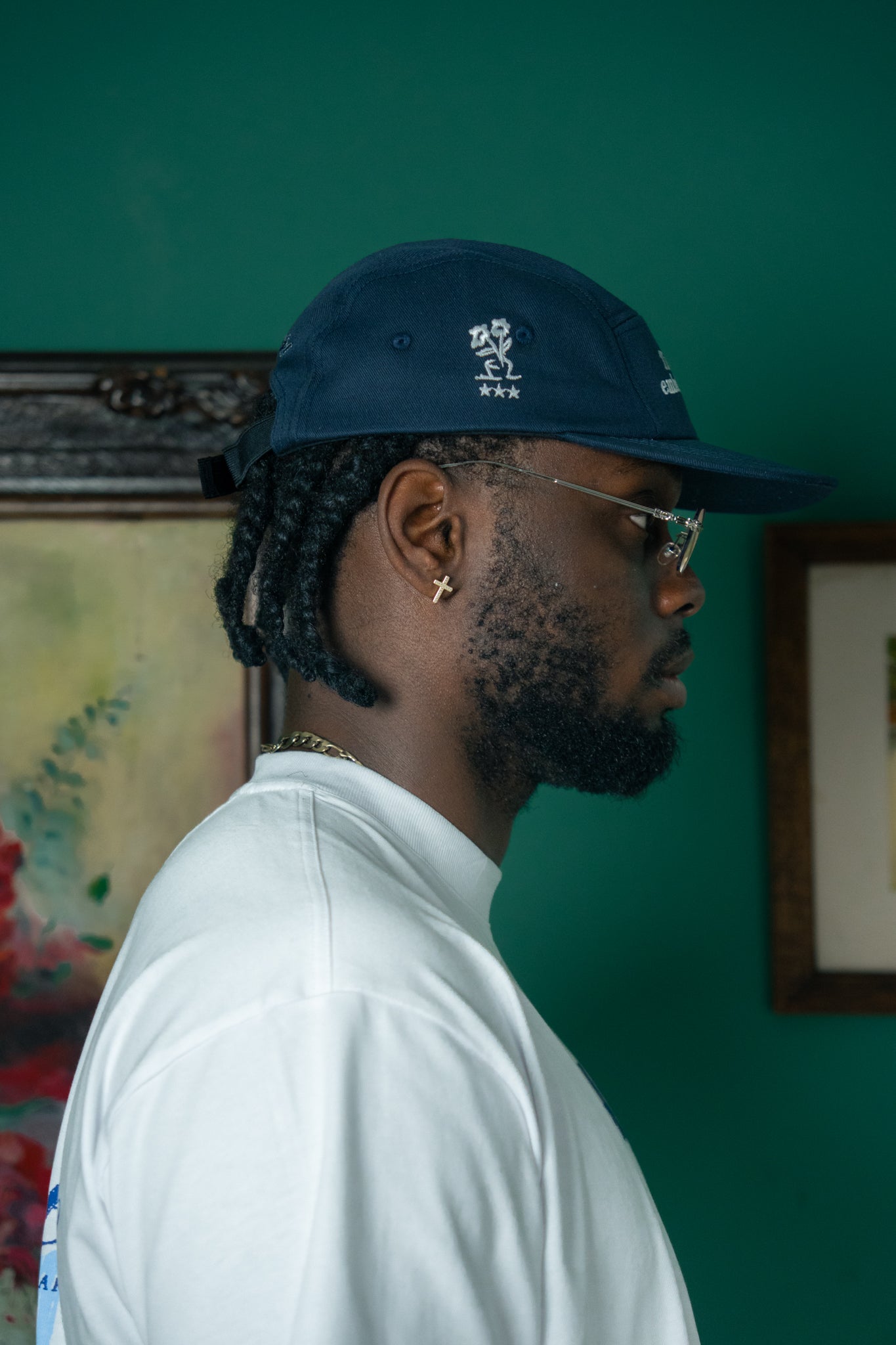 GORRA 5 PANELES AZUL OSCURA