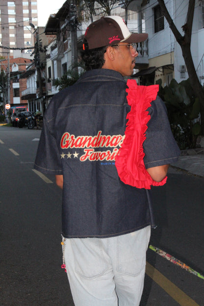 CAMISA GRANDMA'S FAVORITE / RAW DENIM