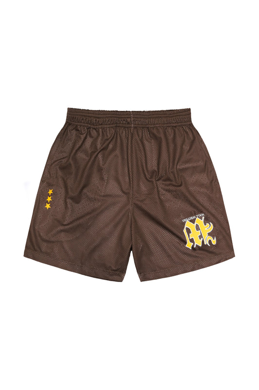 Basketball Short - Brown