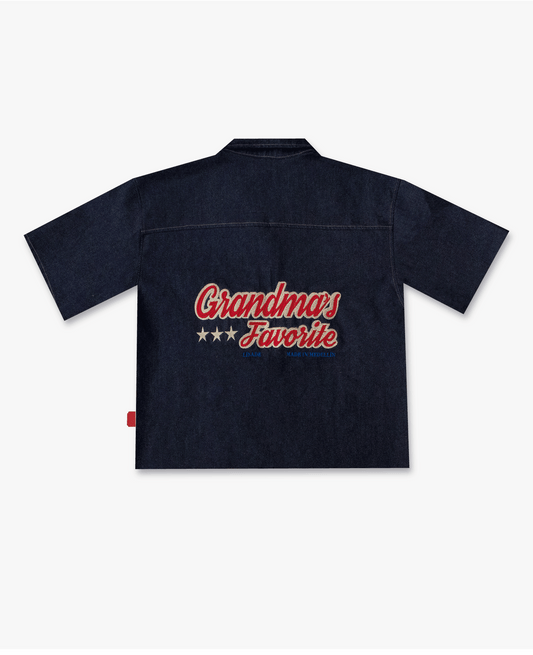 CAMISA GRANDMA'S FAVORITE / RAW DENIM