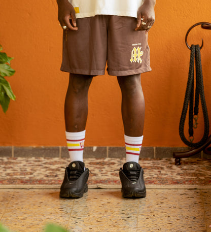 Basketball Short - Brown