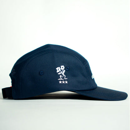 GORRA 5 PANELES AZUL OSCURA