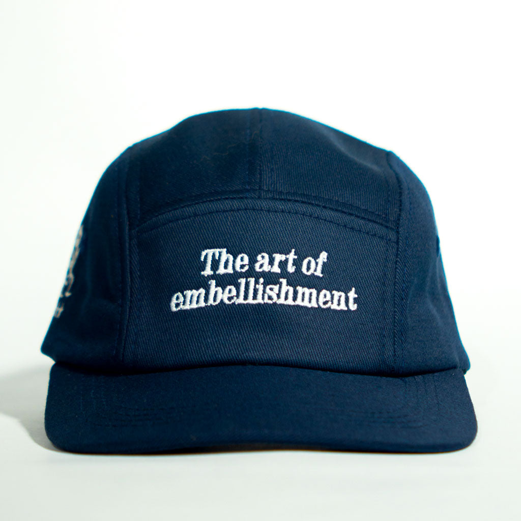 GORRA 5 PANELES AZUL OSCURA