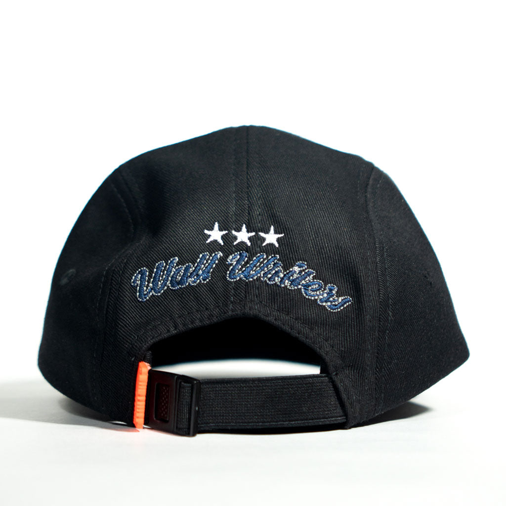 GORRA 5 PANELES NEGRA