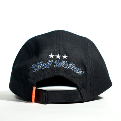 GORRA 5 PANELES NEGRA