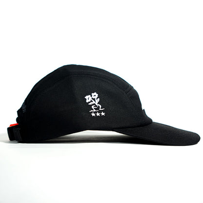 GORRA 5 PANELES NEGRA